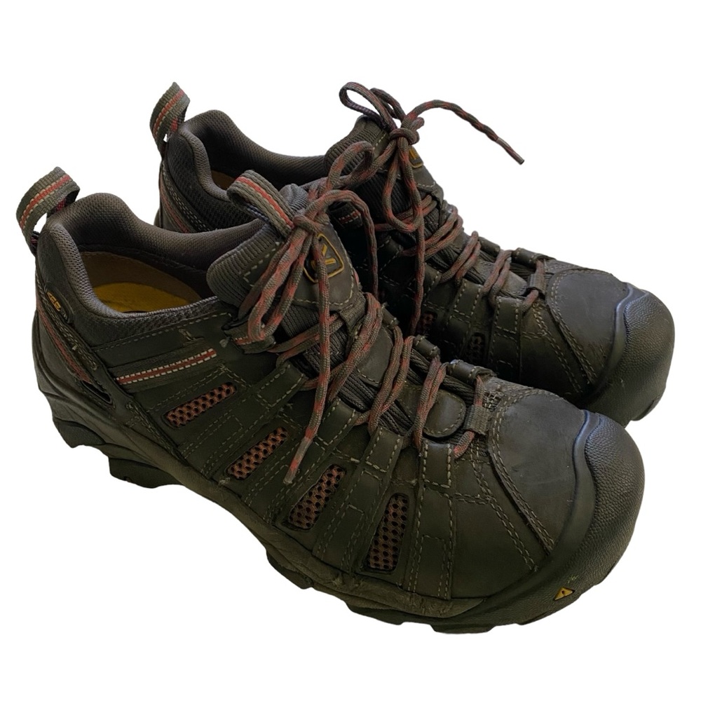 KEEN Utility Men's Low Height Steel Toe Industrial Work Shoes Size 9W